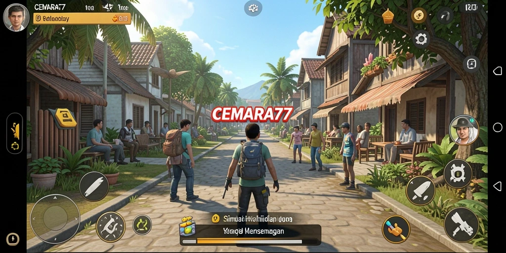 Gameplay seru dan interaktif di CEMARA77.