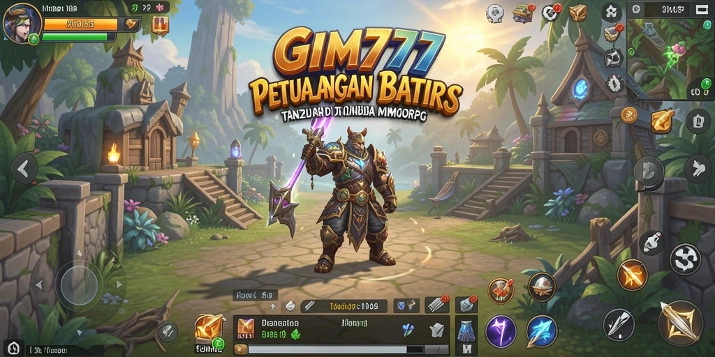 Gameplay GIM777 yang seru dalam dunia MMORPG.
