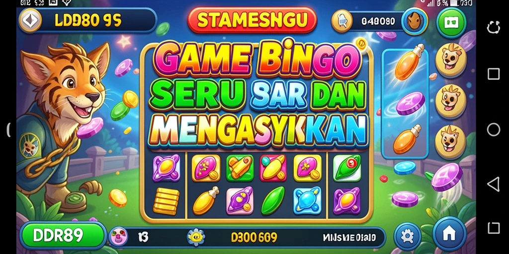 Tampilan gameplay <strong>IDR89</strong> yang menarik dan interaktif dalam permainan Bingo.