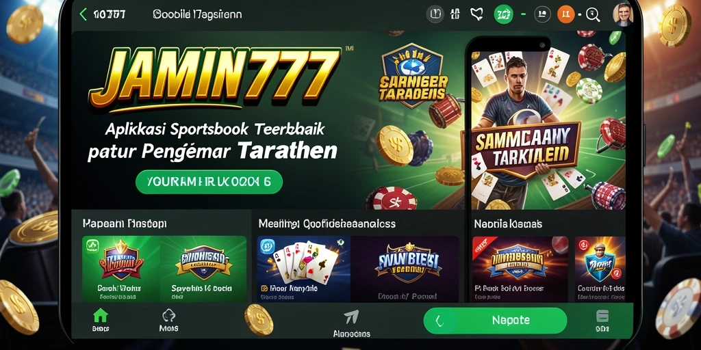 Tampilan menarik dari gameplay Sportsbook JAMIN777.