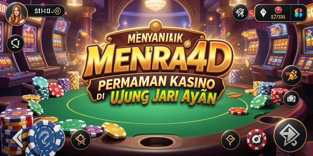 Tangkapan layar permainan Kasino MENARA4D yang mengesankan.