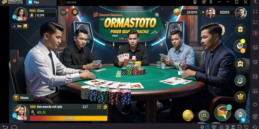 Tampilan menarik dari gameplay ORMASTOTO yang penuh aksi.