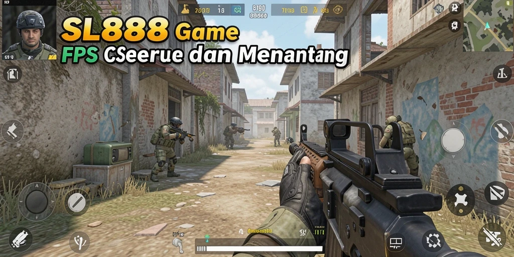 Tangkapan layar <strong>SL888</strong> menunjukkan pertempuran intens dengan grafik menakjubkan.