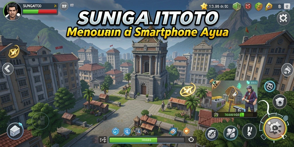 Tampilan gameplay Tower Defense yang mendebarkan di SUNGAITOTO.